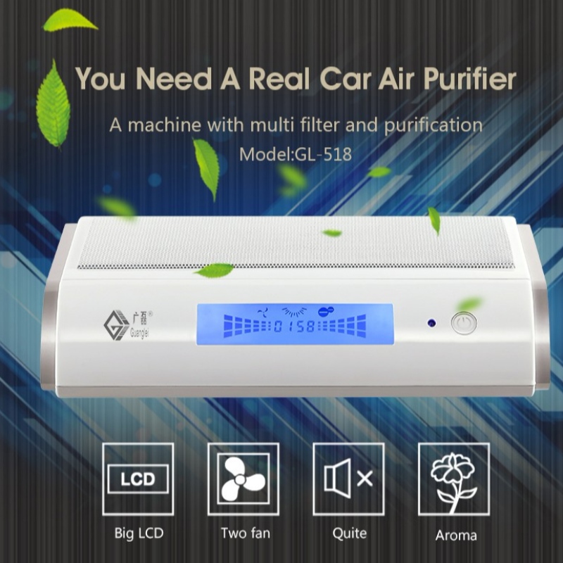 What is the car air purifier used for?